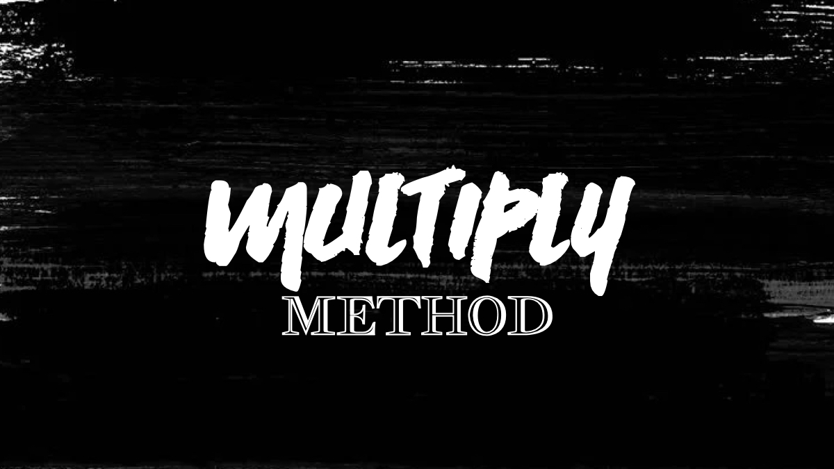 multiply method.001